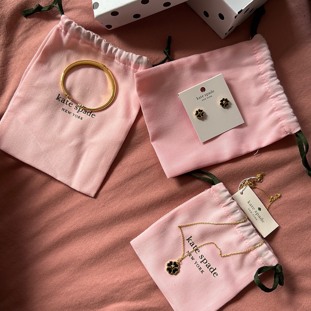 Kate Spade Spades and Studs FULL SET- NWT